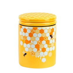 Банка для сыпучих продуктов "Honey" 10*10*14см. v=630мл. (под.уп)