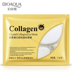 BIOAQUA  Патчи для век Crystal COLLAGEN Eye Mask с Коллагеном 2шт.  7.5г  (BQY-9100)