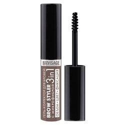 Гель-корректор  для бровей с микрофиброй Brow Styler тон 04 3в1, 5,5г