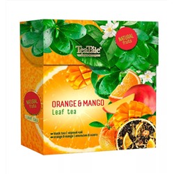 Чай черный "Сочные фрукты" Апельсин, манго 100г