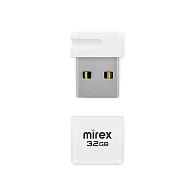 USB флэш-накопитель 32 ГБ  Mirex MINCA WHITE 32GB (ecopack)