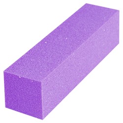 Блок четырехсторонний шлифовальный 95х25х25мм, 01 Фиолетовый 01 Фиолетовый