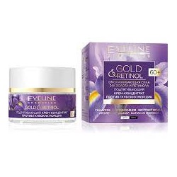 Eveline "Gold&Retinol" 60+ Крем-концентрат пр/глубоких морщин подтягив.(50мл).30