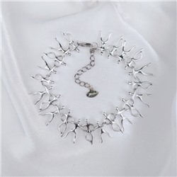 "Человечки" браслет в серебряном покрытии из коллекции "Ералаш" от Jenavi