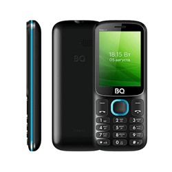 УЦЕНКА Сотовый телефон BQ M-2440 Step L+, 2.4", 2 sim, 32Мб, microSD, 800 мАч, чёрн/голубой