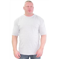 Футболка однотонная, 5xl (меланж)