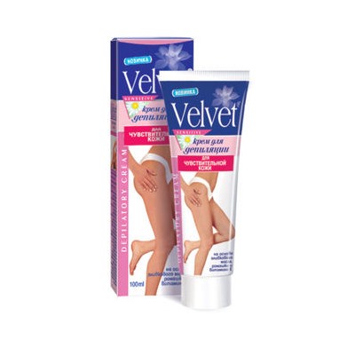 Compliment Velvet крем для депиляции для чувствительной кожи 100 мл