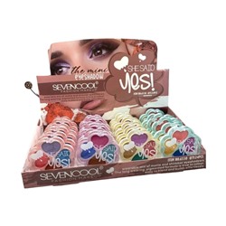 Тени для век Seven Cool She Said Yes! Eyeshadow 4 color (ряд 4шт)