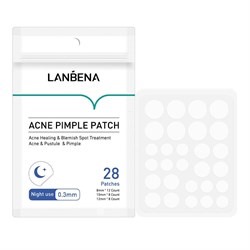 Патчи от прыщей Lanbena  Acne Pimple Patch, 28 пластырей