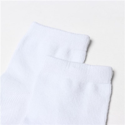 Носки для мальчиков, цвет белые, размер 14 (23-25)