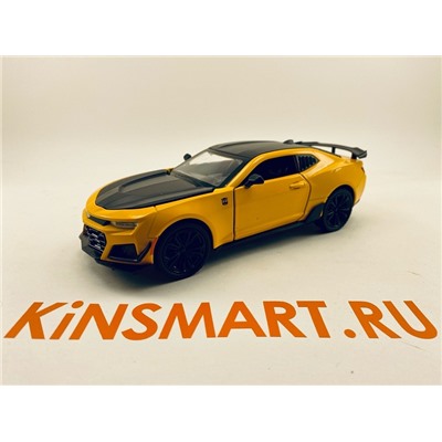 Chevrolet Camaro с ДЫМОМ 1:24 Без ИНД упаковки(размер 8*20см)арт CHE ZHI