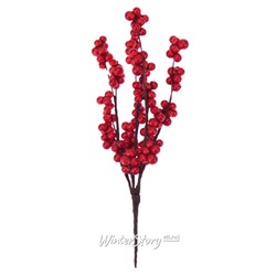 Декоративная ветка с ягодами Nandina 15 см, 3 шт (Koopman)