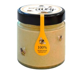 Крем-мед с кедровым орехом 180 г Сибирский Кедр