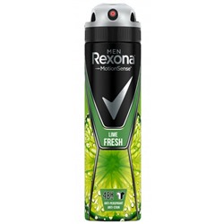 Дезодорант Спрей Rexona Men Антиперспирант Свежесть Лайма Lime Fresh/ LIME DETOX 150 мл