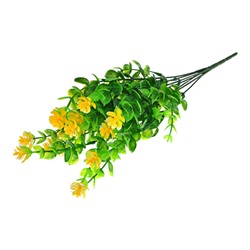 TCV004-03 Искусственные цветы Эвкалипт 33х10см, цвет жёлтый