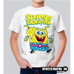 Детская футболка  Sponge Daughter