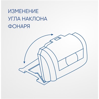 Фонарь налобный Feron TH2301 с аккумулятором 3W 1COB USB IP44, пластик