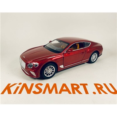 Bentley  GT Масштаб 1:24 Без ИНД упаковки (размер 8*20см)арт НСL