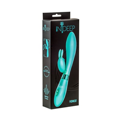 Вибратор Indeep Yonce Turquoise 7702-04indeep