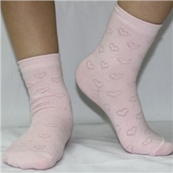 Носки детские Сердечки НД-501 (розовые) (МГ)