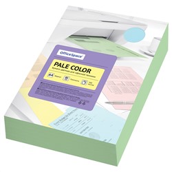 Бумага цветная OfficeSpace "Pale Color", А4, 80г/м