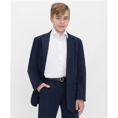 Скидка -50% Пиджак однобортный с карманами синий Button Blue Teens line