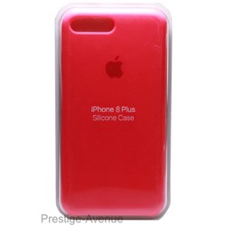Силиконовый чехол для iPhone 7/8 Plus красный