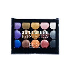 Тени для век DoDo Girl 3D Diamond Eyeshadow 15 цв. 02