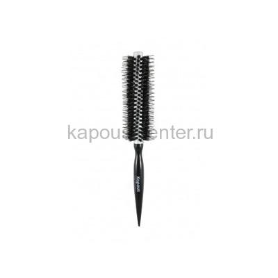 922 Брашинг с увеличенной рабочей поверхностью «Kapous» ?15 мм с деревянной ручкой