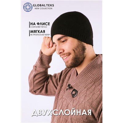 Шапка мужская GL654 Черный