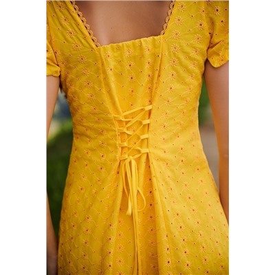Платье 7339 (желтый)