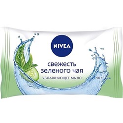 NIVEA Косметическое мыло увлажняющее Свежесть зеленого чая, 90 г