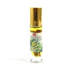 BANNA  Бальзам - масло Oil Balm With Herb BERGAMOT роликовый ингалятор с БЕРГАМОТОМ  10г