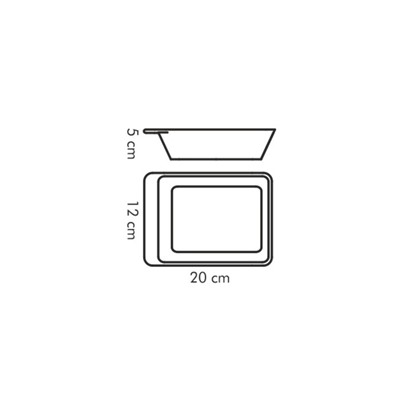 Форма для духовки Tescoma Gusto, 20х12 см