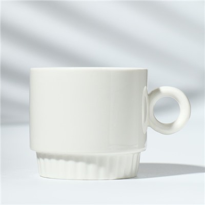 Кружка керамическая «Мне нужен кофе», 250 мл, цвет белый