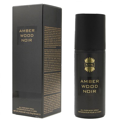 Дезодорант Ajmal Amber Wood Noir unisex 150 ml 6 шт.