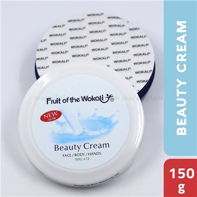 WOKALI  Крем для Лица и Тела BEAUTY CREAM питательный COCOA Butter (банка)  150г  (WKL-473)