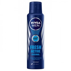 Nivea Deo спрей муж (81600) Fresh Active 150 мл