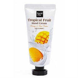 Крем для рук FarmStay  Tropical fruit hand cream mango and shea butter, 50мл тропические фрукты