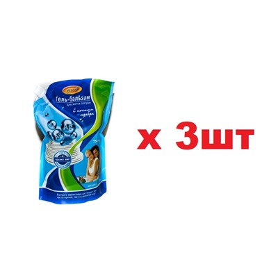 Vestar Гель-бальзам для посуды 750мл Антибактериальное с ионами серебра  3шт