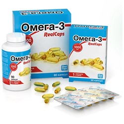 Омега-3 RealCaps капс.1400 мг