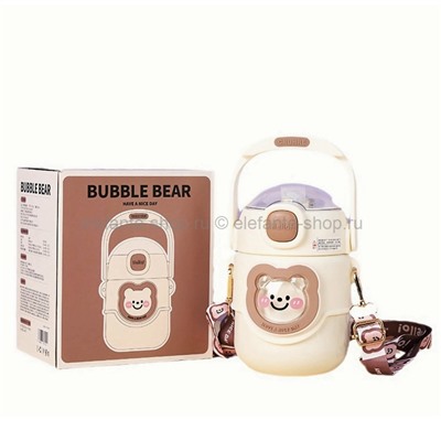 Детская бутылочка Bubble Bear Beige 700ml (96)