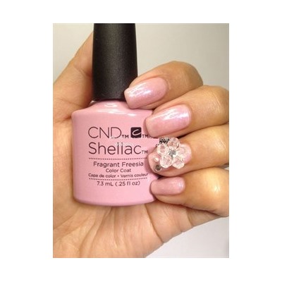 Гель лаки CND Shellac цвет Fragrant Freesia