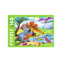 Puzzle  160 элементов "Время динозавров" (П160-6793)