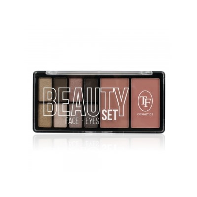 Triumpf CTE-31-10, Палетка теней для макияжа "BEAUTY SET", тон 10  (13,8г). 6