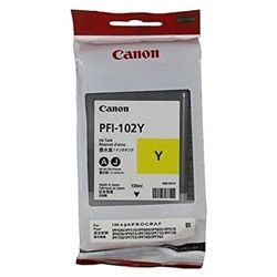 Картридж струйный Canon PFI-102 Y 0898B001 желтый x2уп. для Canon iPF510/605/610/650/655/750/760/765