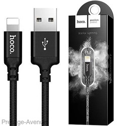 USB кабель HOCO X14 Times Speed Lightning Charging Cable (1M) (черный)