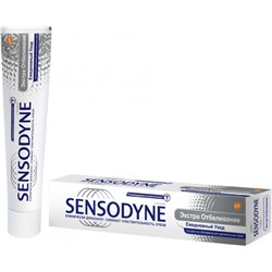 Sensodyne Зубная паста Экстра отбеливание, для чувствительных зубов, 75 мл