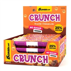 Протеиновые батончики Crunch - Чизкейк шоколадный брауни