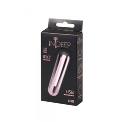 Перезаряжаемая вибропуля Indeep Clio Pink 7705-01indeep